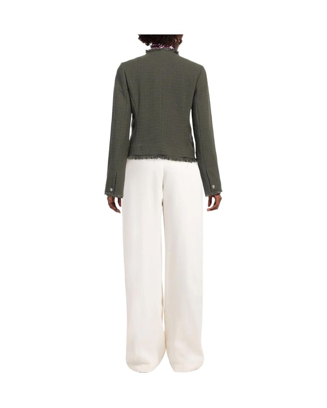 Rag & Bone Green Simple Tweed Jacket