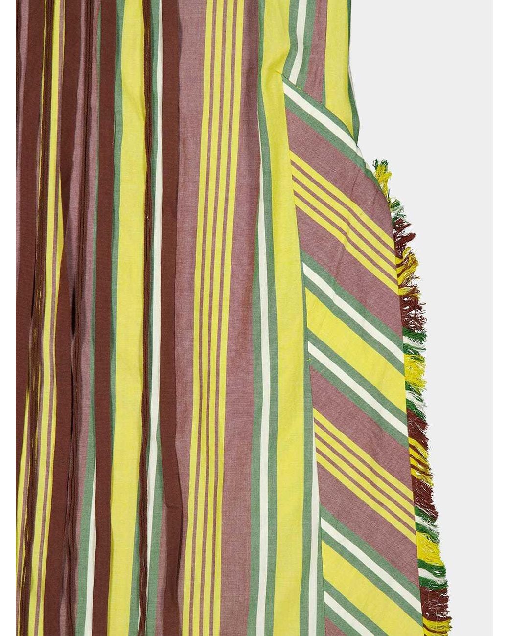 ALÉMAIS Green Clover Midi Dress