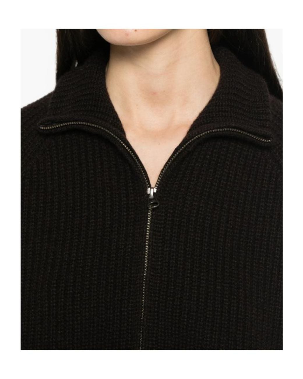 Lisa Yang Black Sadie Knitted Cardigan