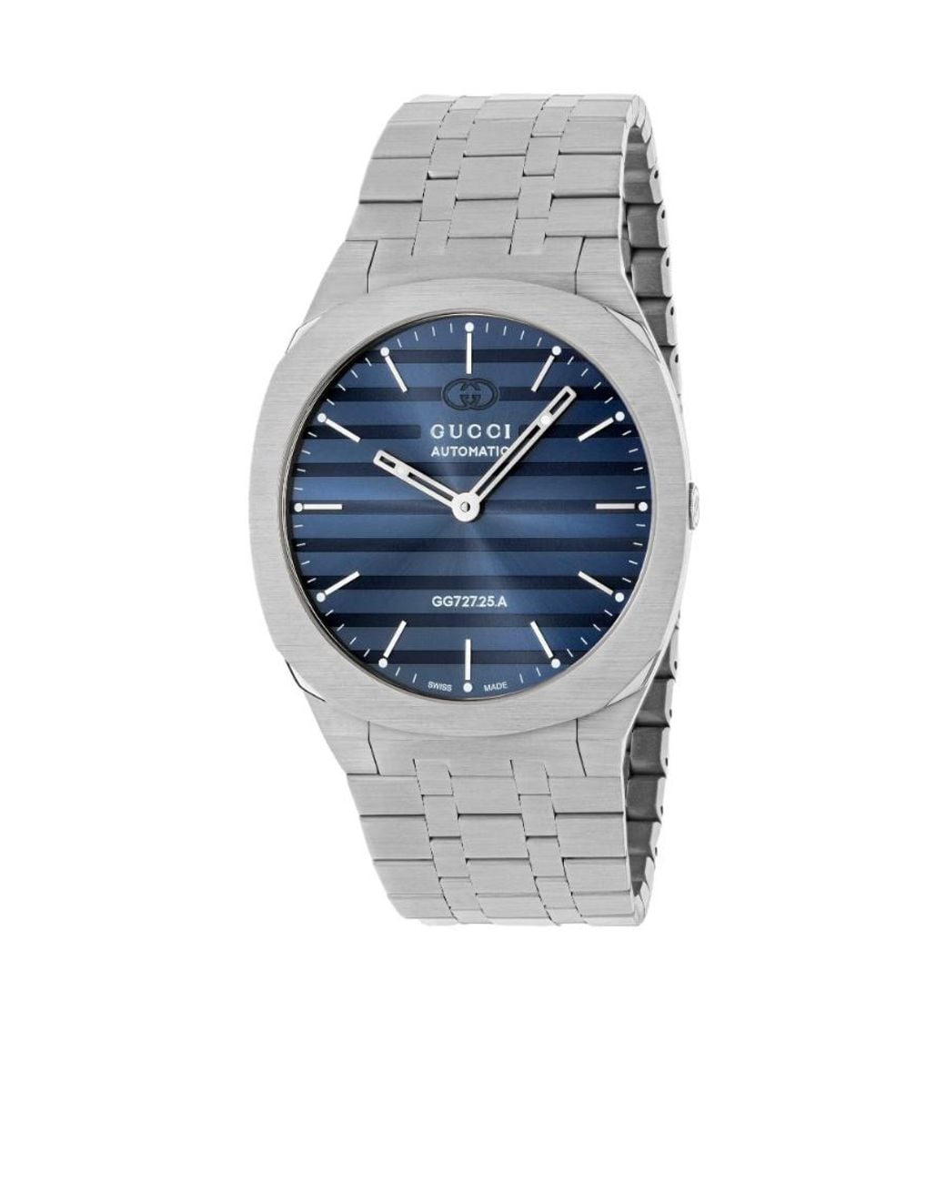 Gucci Blue 25H Watch, 40Mm for men