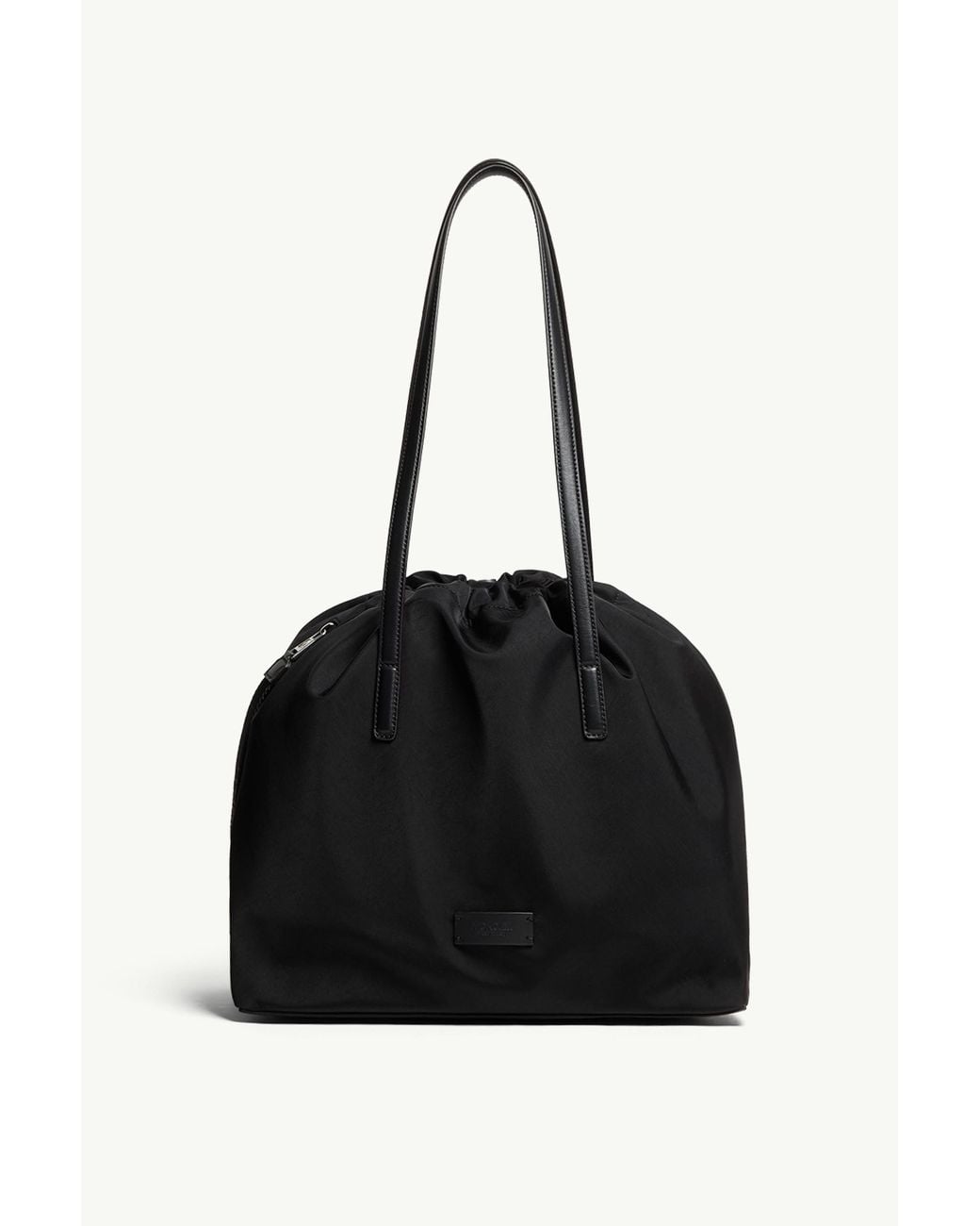 Moncler Black New Trick Water-Repellent Tote Bag