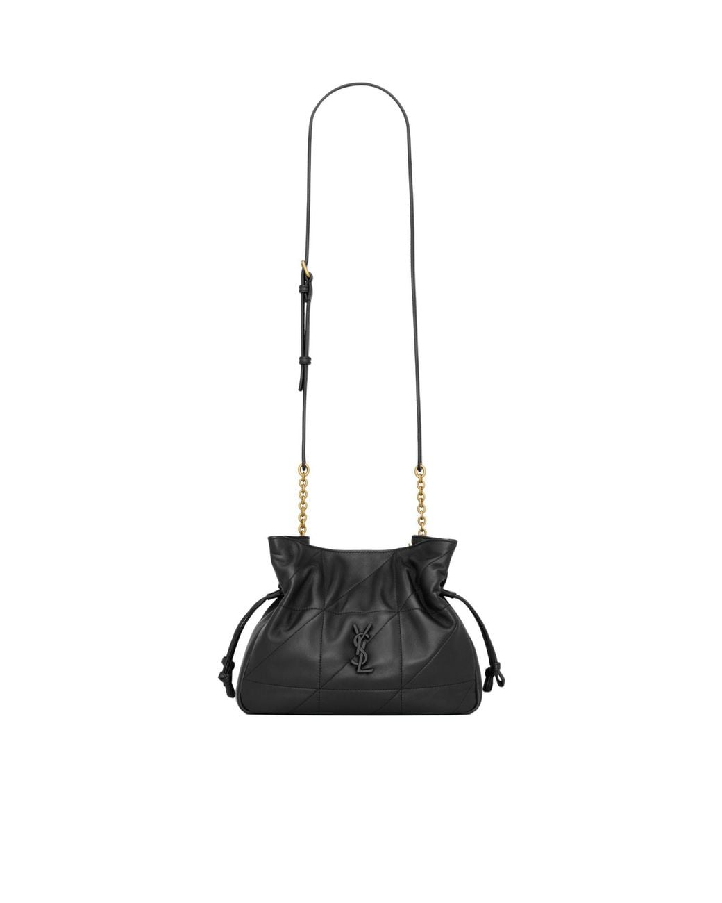 Saint Laurent White Jamie Shoulder Pouch