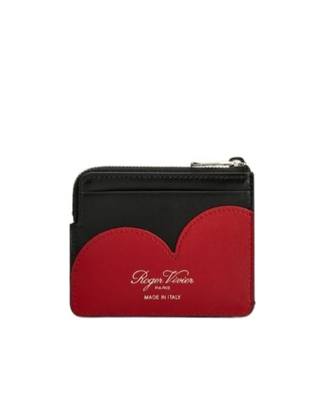 Roger Vivier Red I Love Card Holder