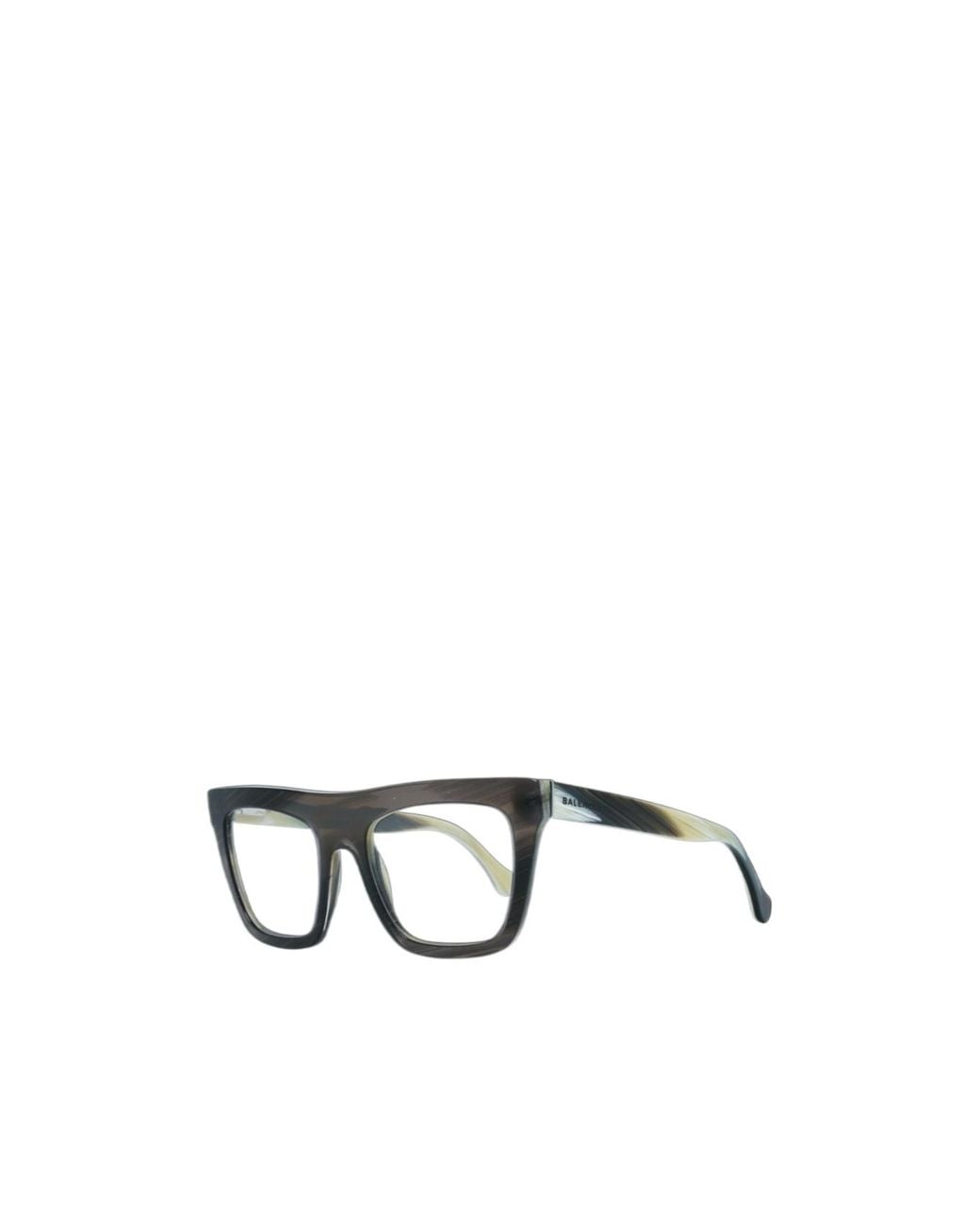 Balenciaga Black Full-Rimmed Plano Lenses for men