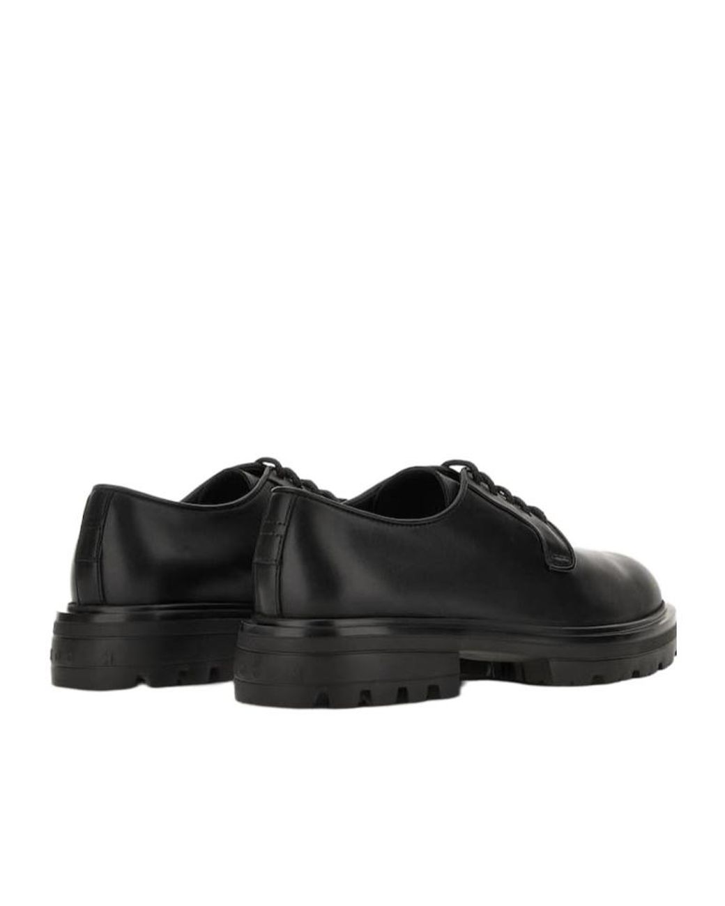 Hogan Black H673 Lace-Up Shoes for men