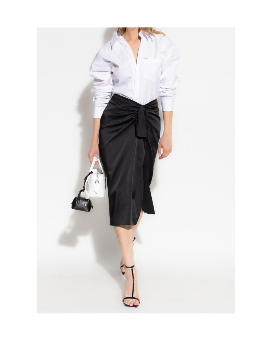 DSquared² White Pocket Detailed Shirt