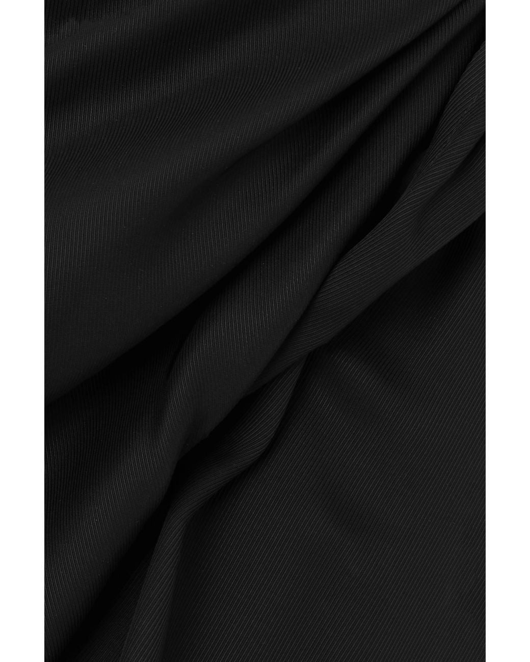 Bottega Veneta Black Knot Detailed Midi Dress