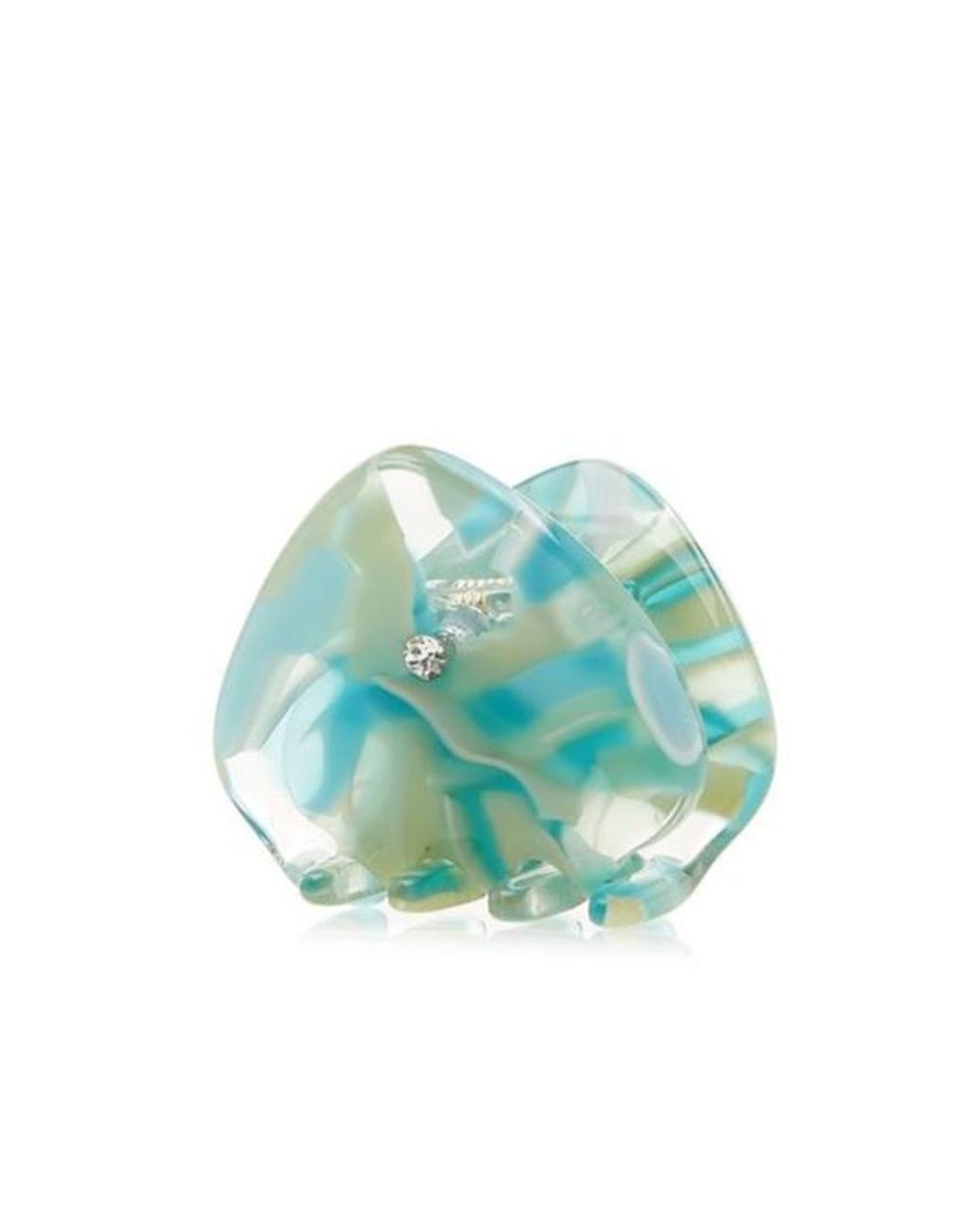 Etro Blue Logo Hairpin