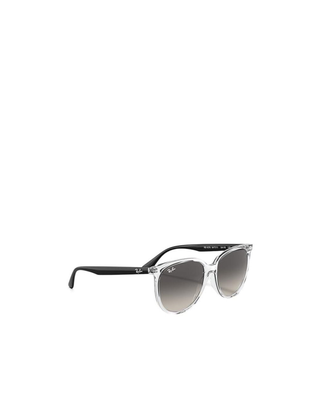 Ray-Ban White Round Frame Sunglasses