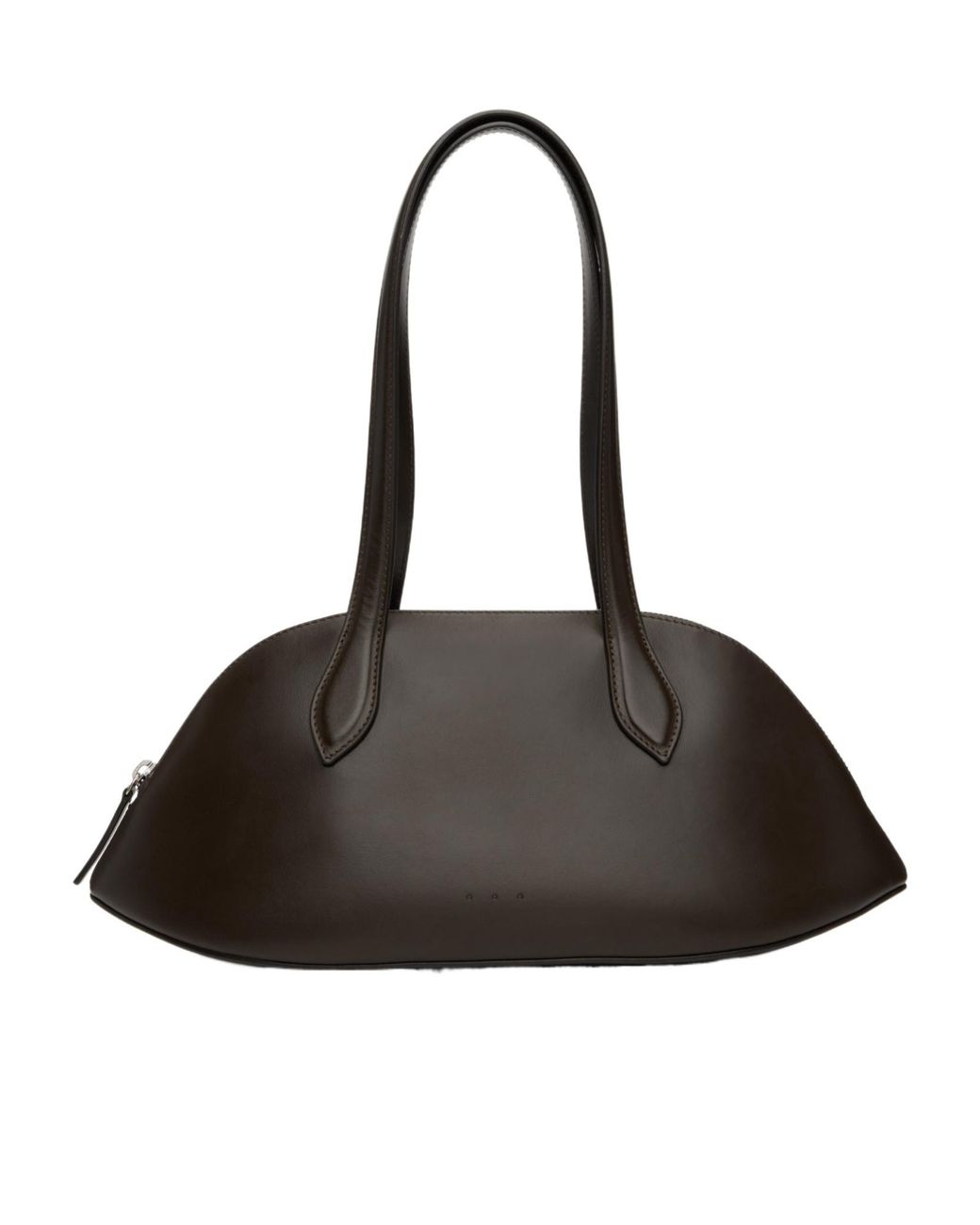 Aesther Ekme Black Cosmo Leather Shoulder Bag