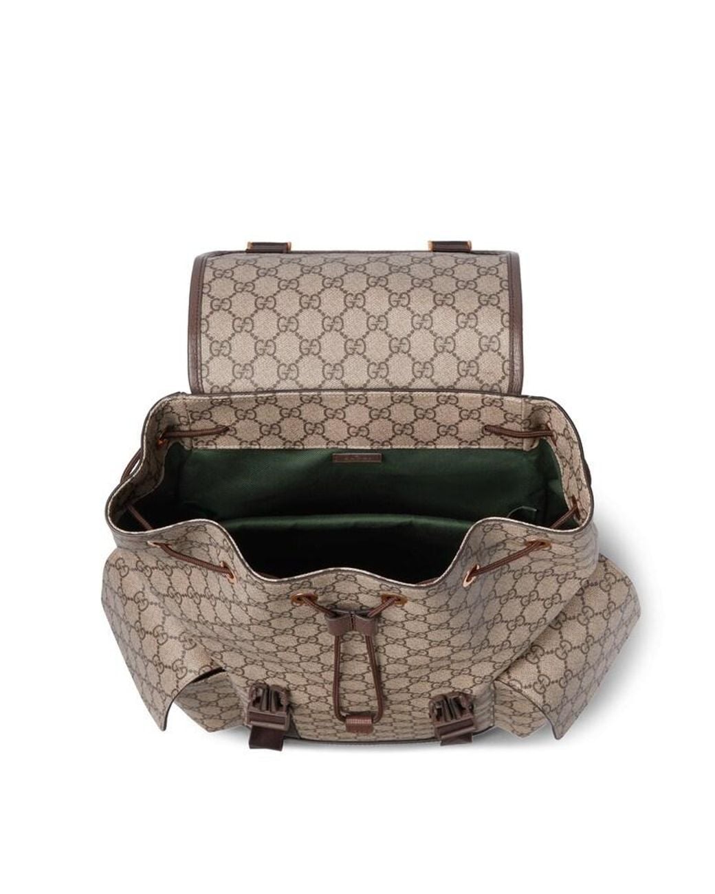 Gucci Brown Ophidia Large Backpack for men