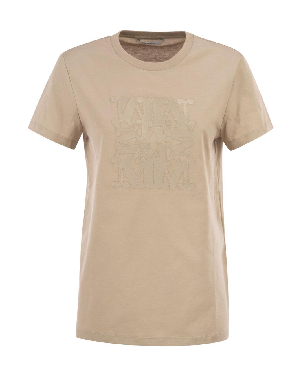 Max Mara Natural Mxmgiovane Monogram T-Shirt