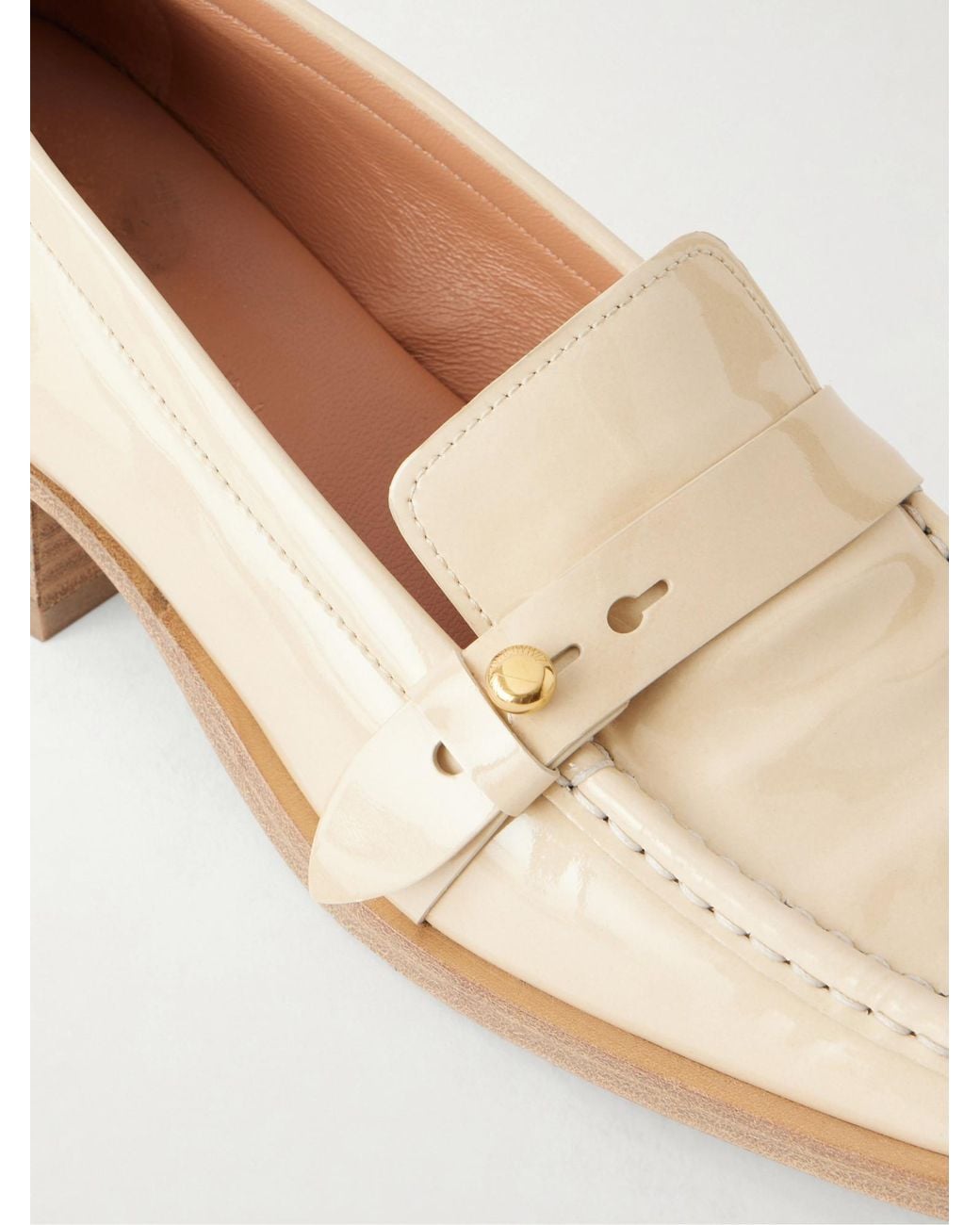 Zimmermann Natural Leather Loafers