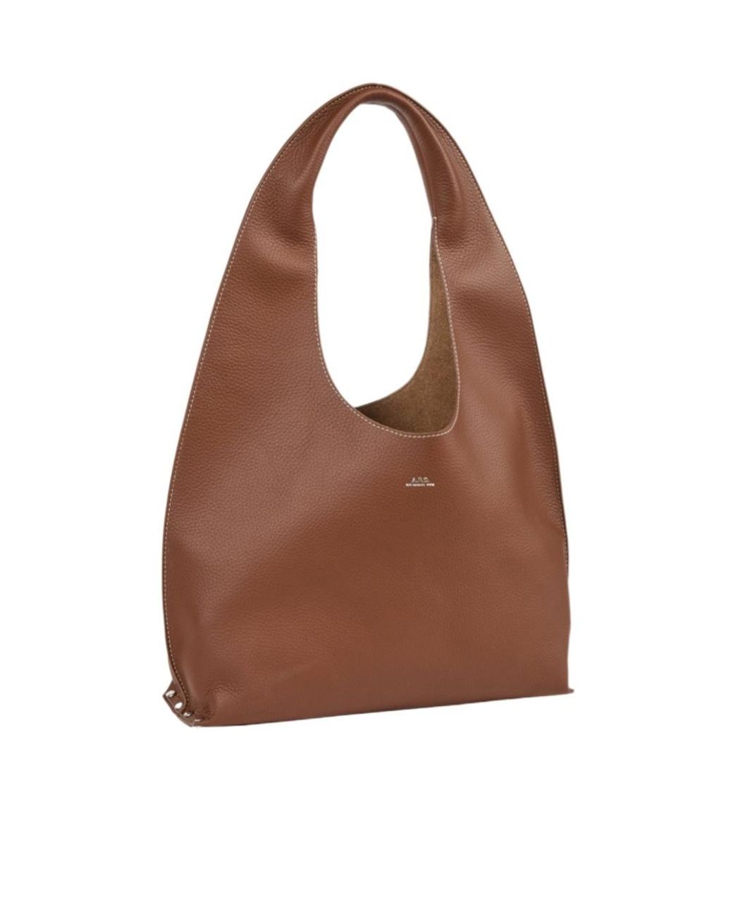 A.P.C. Brown Neige Clou Tote Bag