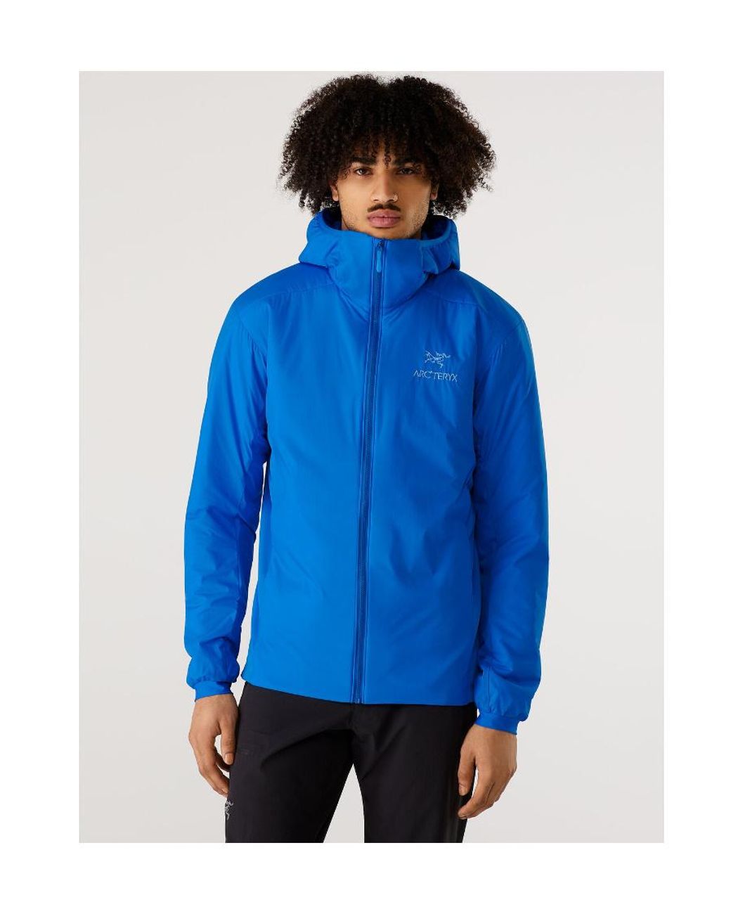 Arc'teryx Blue Logo Hooded Jacket for men