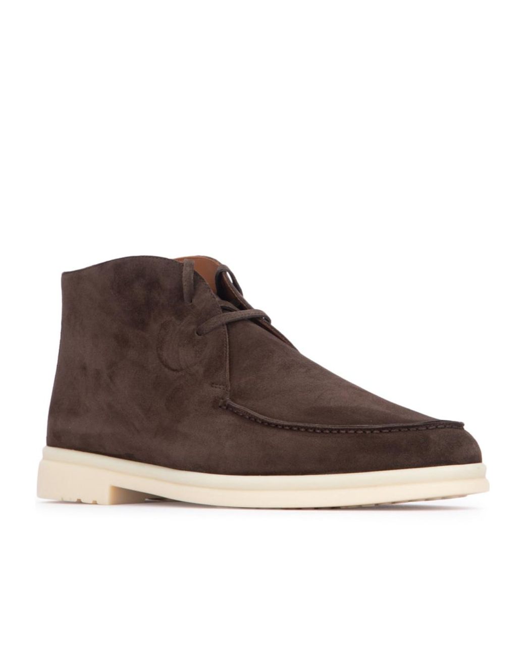 Loro Piana Brown Walk And Walk Ankle Boot for men