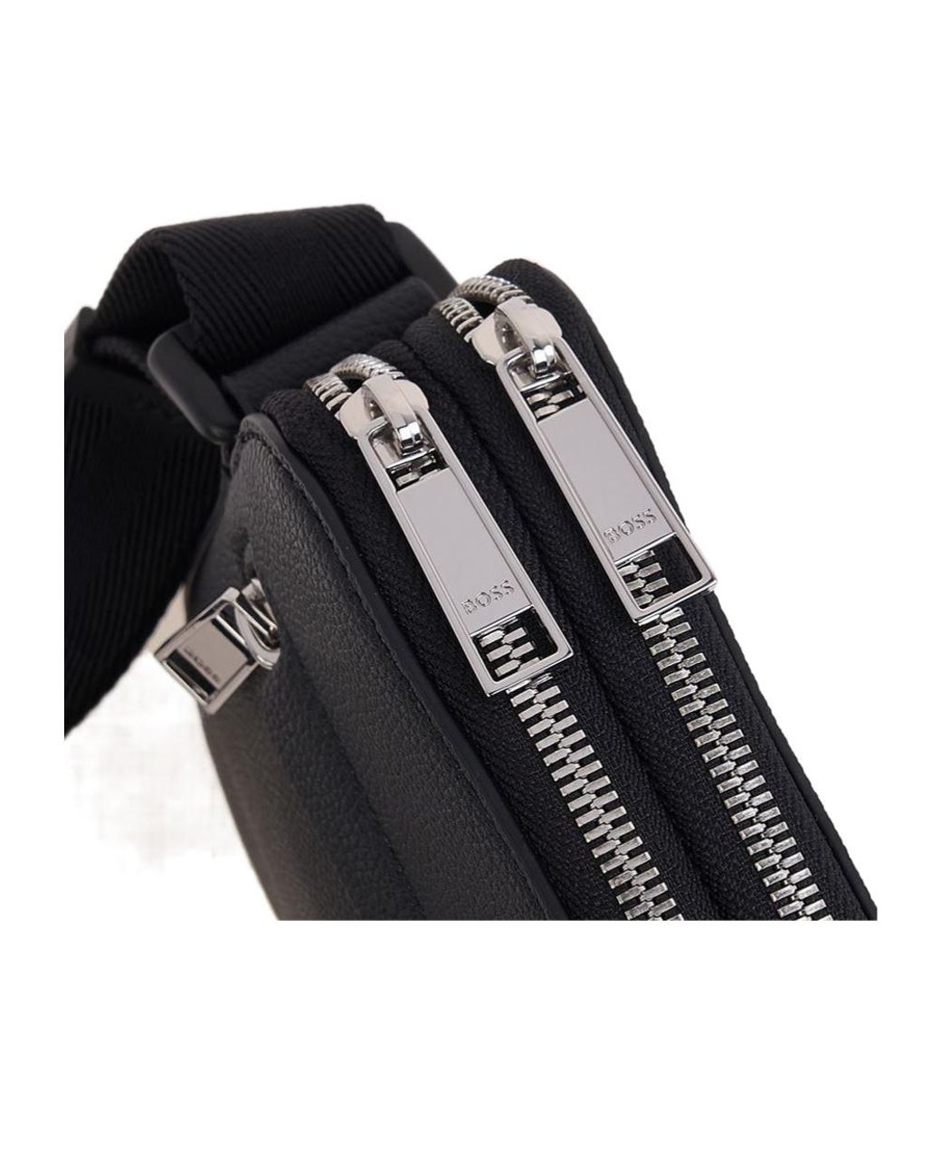 Boss Black Boss Ray Double Zip-Up Crossbody Bag for men