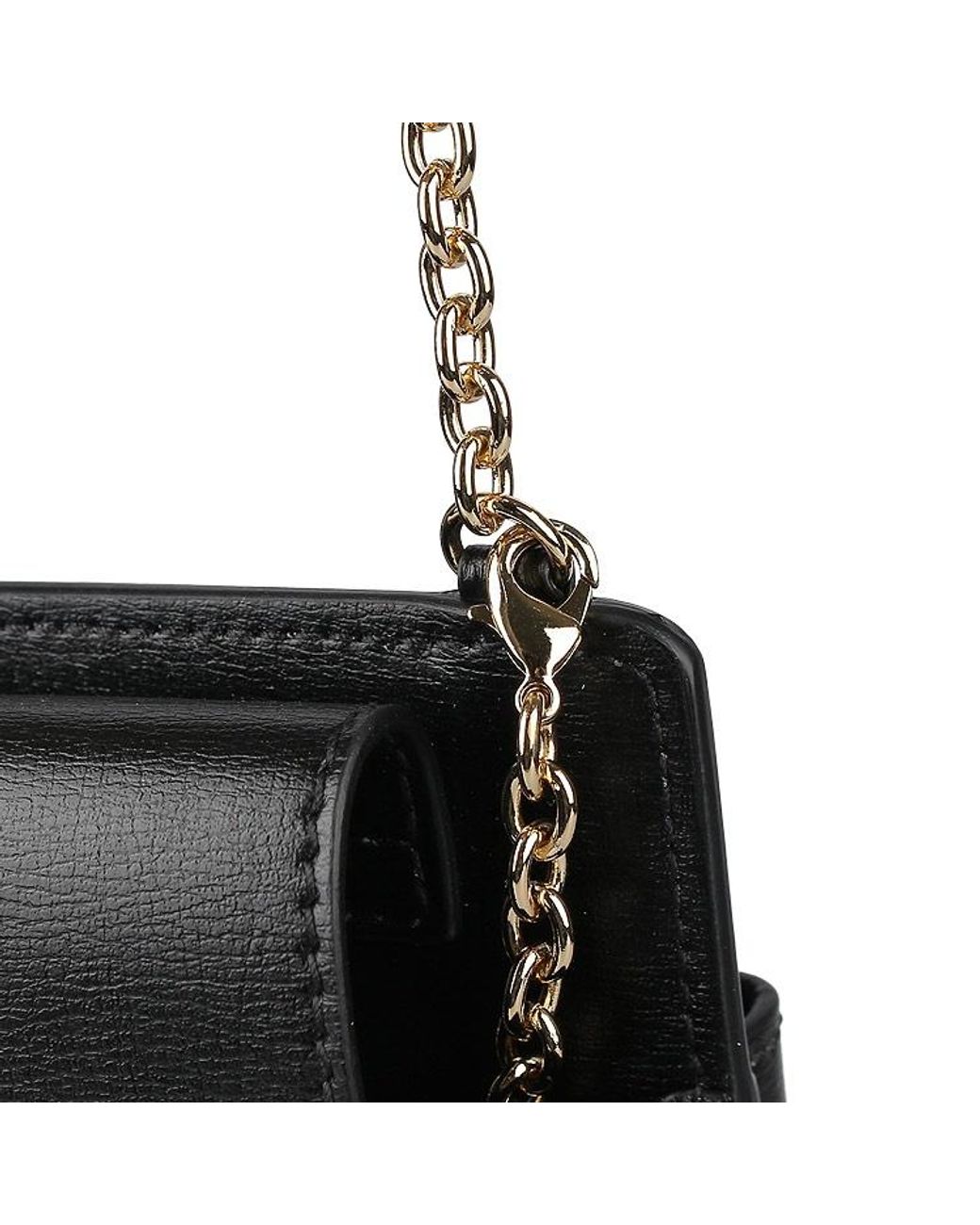 Ferragamo Black Bow Tie Mobile Phone Bag