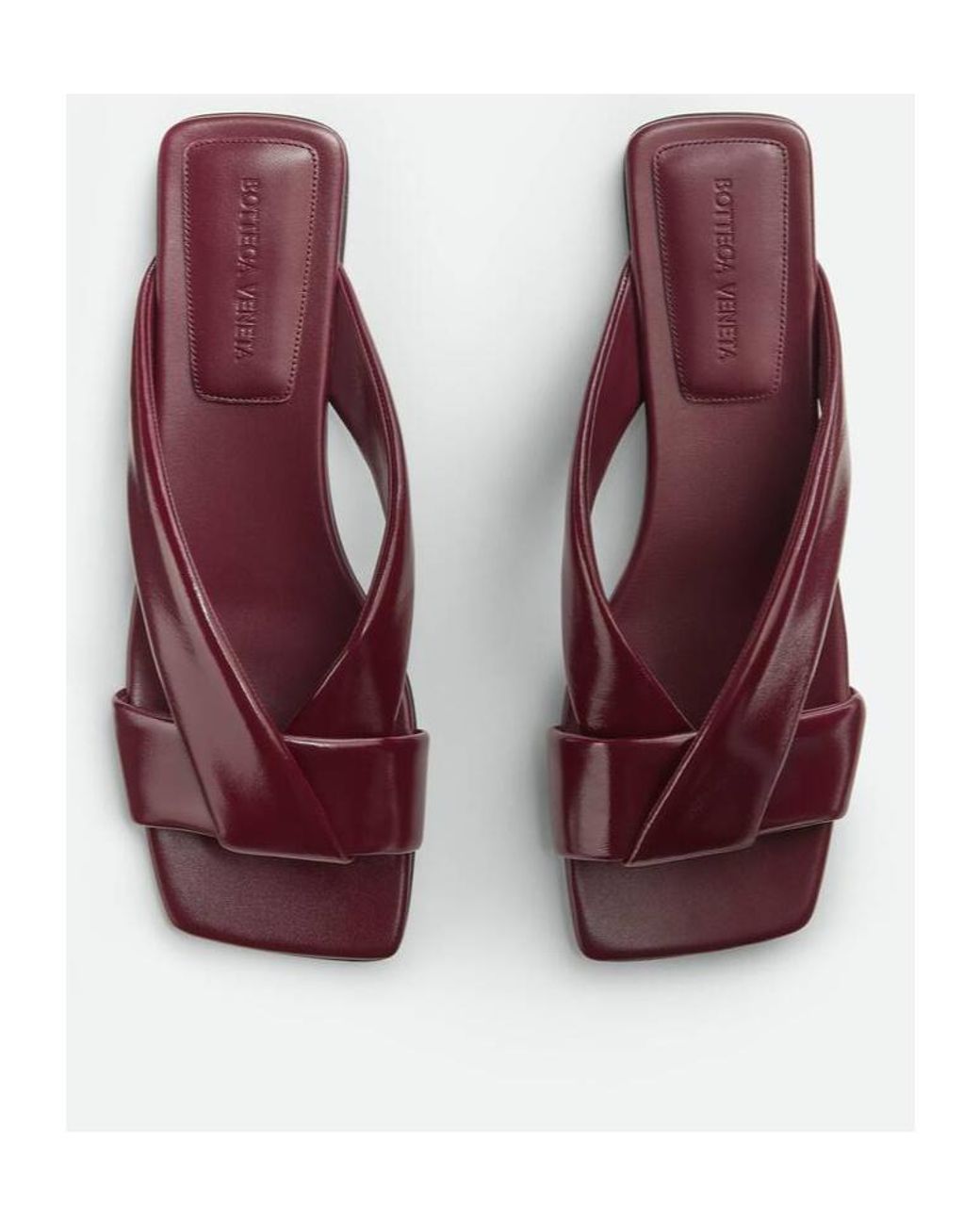 Bottega Veneta Brown Riva Flat Sandals