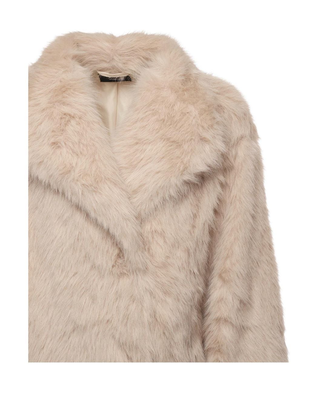 V73 Natural Long Sleeved Coat