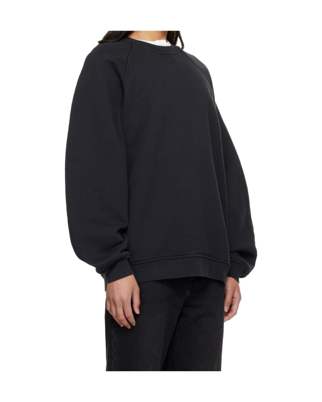 Agolde Black Valma Sweatshirt