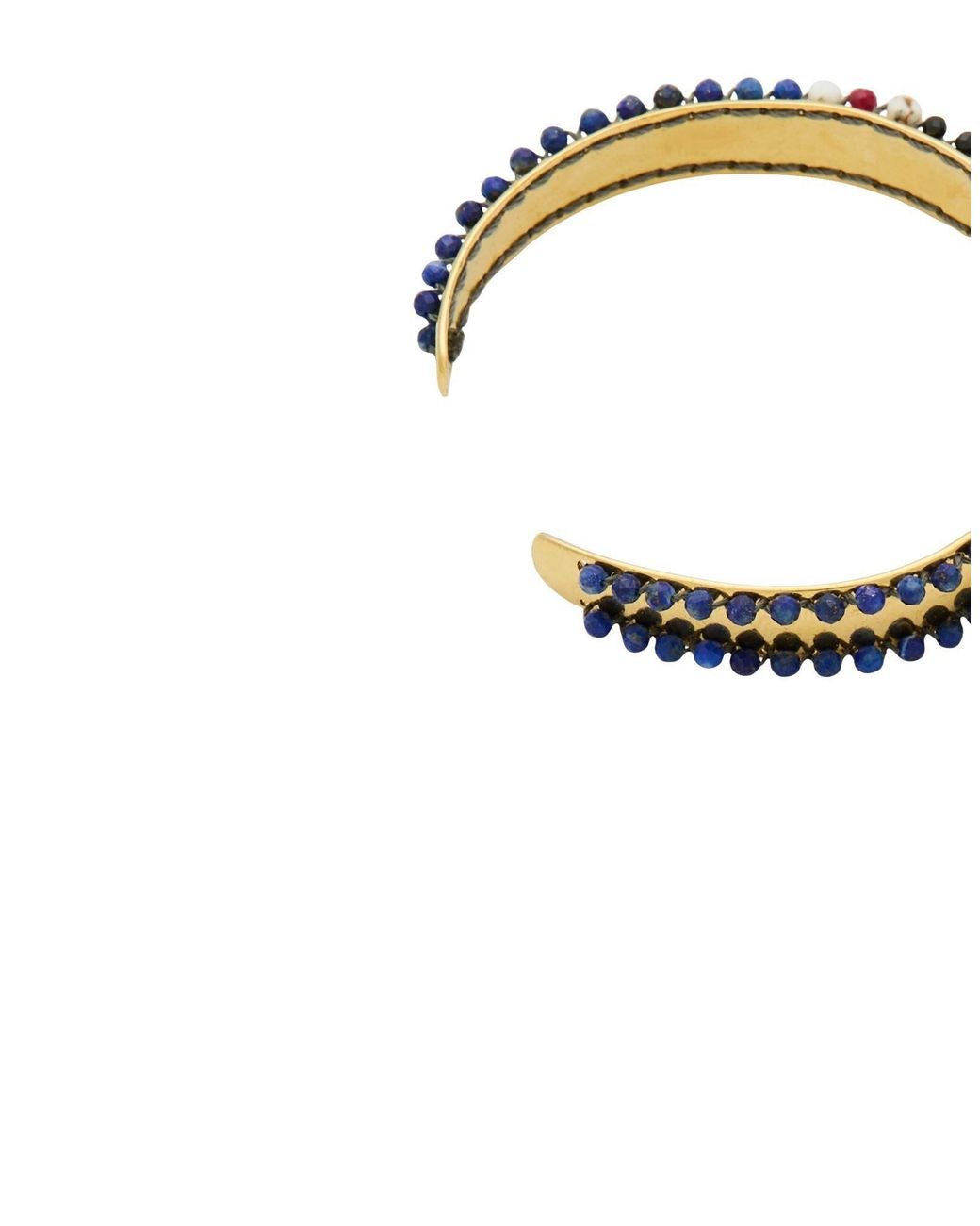 Isabel Marant Metallic Metal Beaded Bracelet