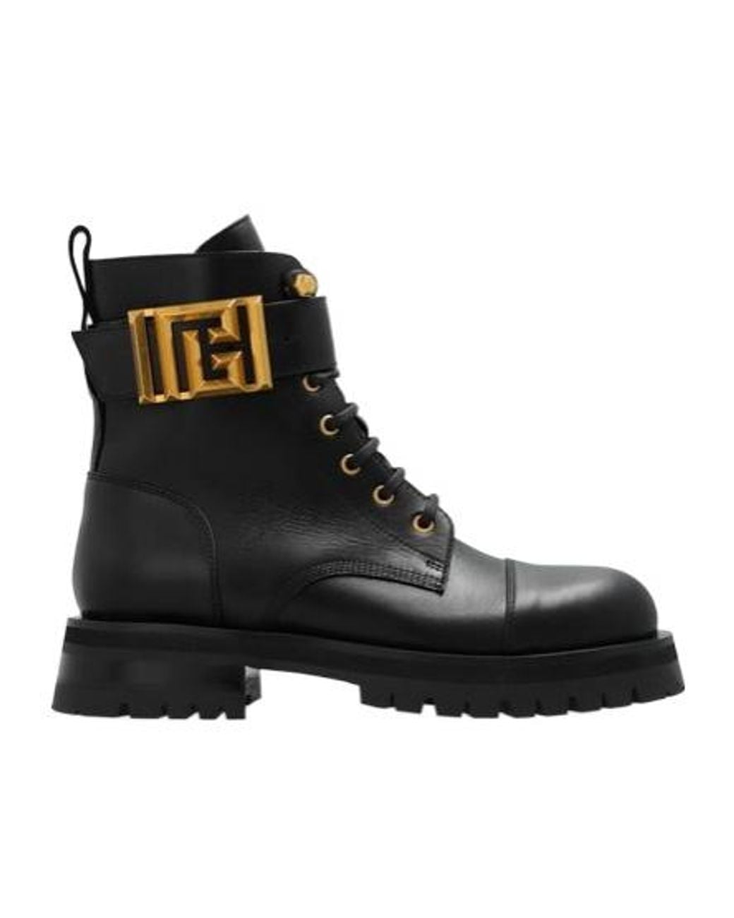Balmain Black 'Combat' Boots