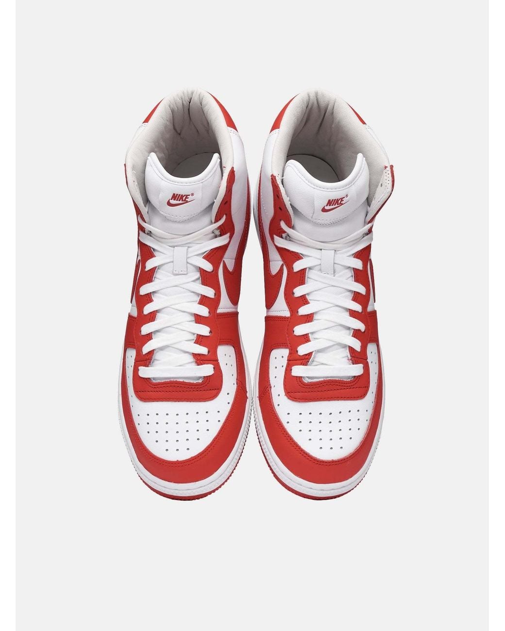 COMME DES GARCONS HOMME PLUS X NIKE Red Comme Des Garcons Homme X Nike Logo Sports Shoes for men