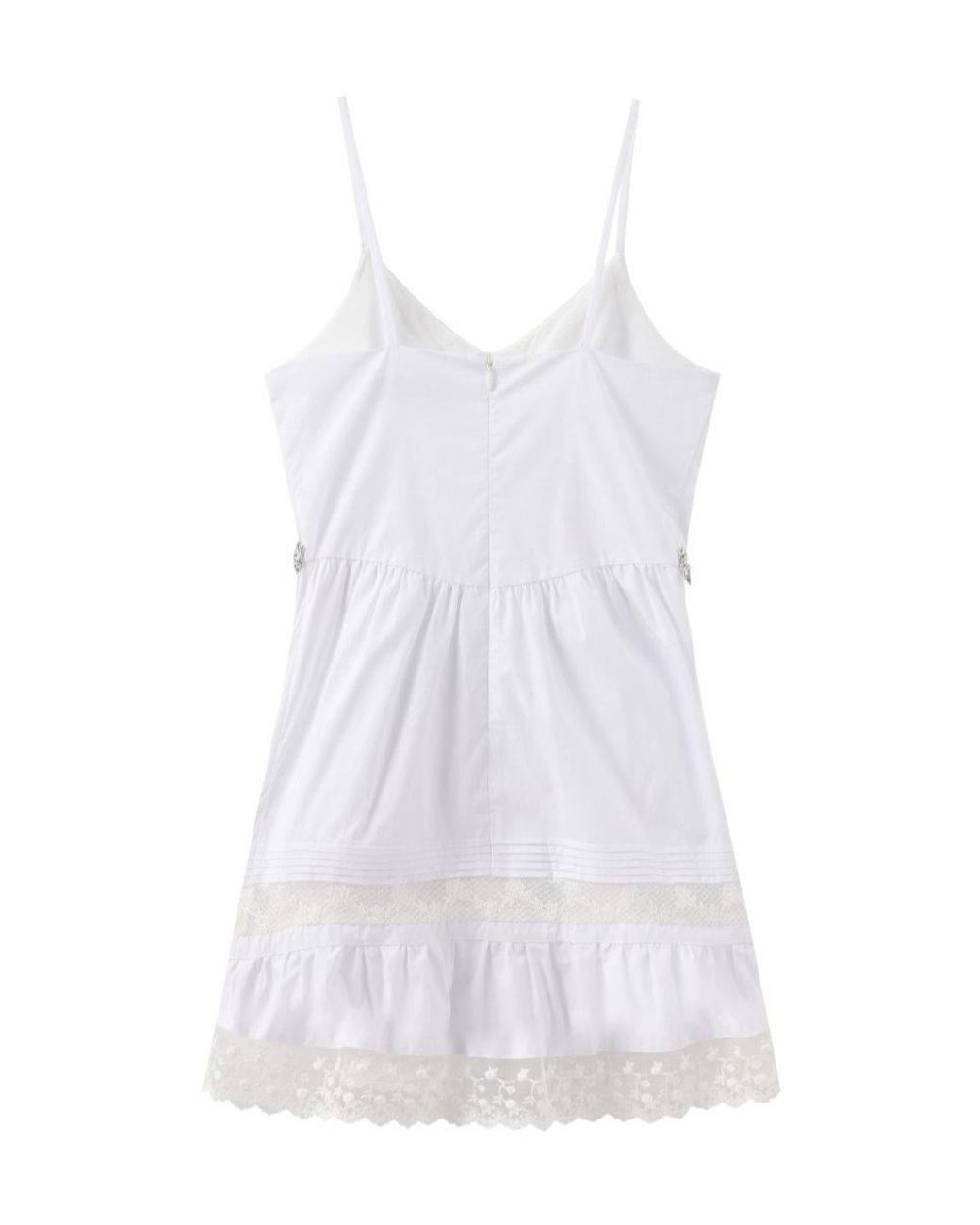 Marissa Chiara White Diamond Strap Dress