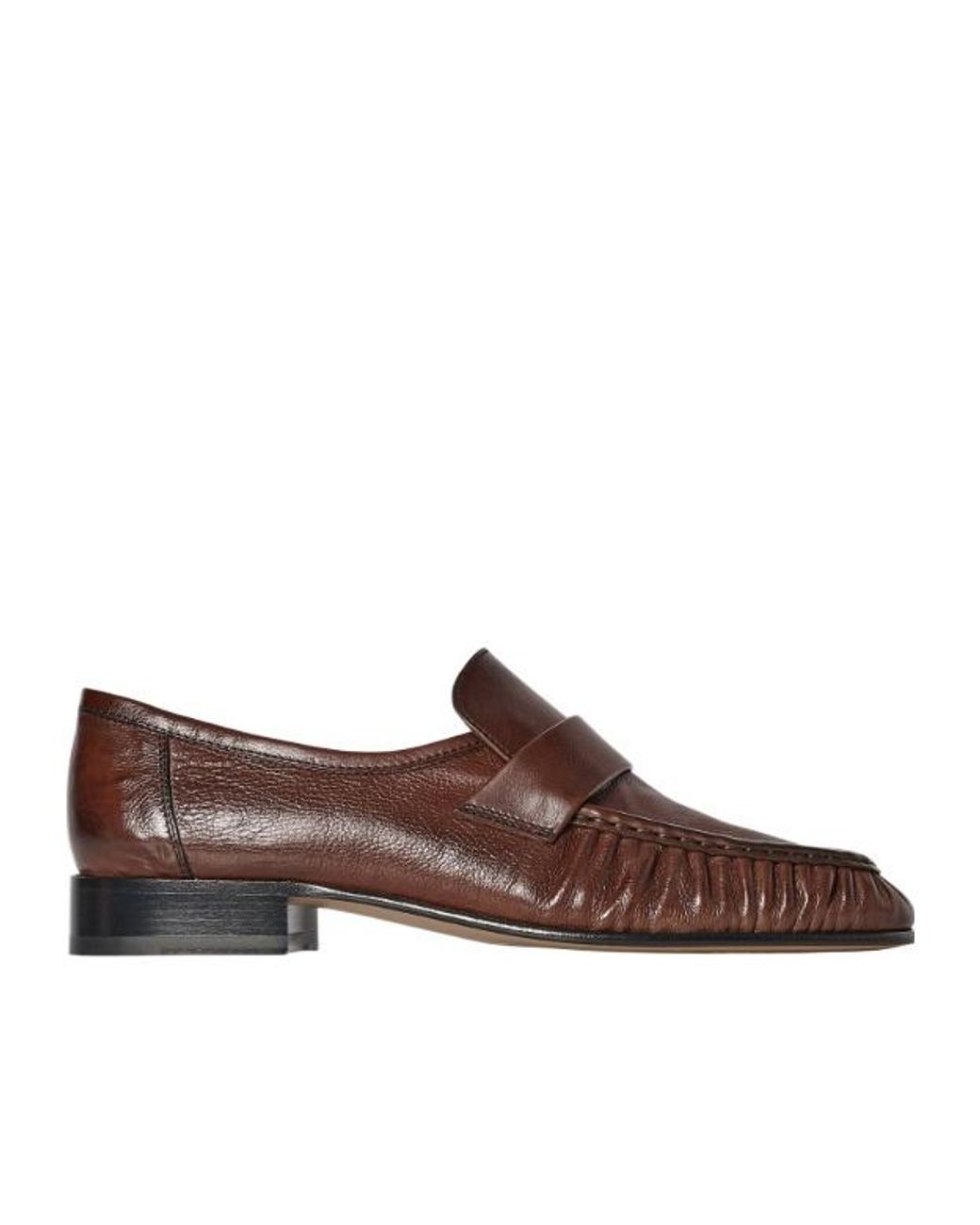 The Row Brown Soft Loafers