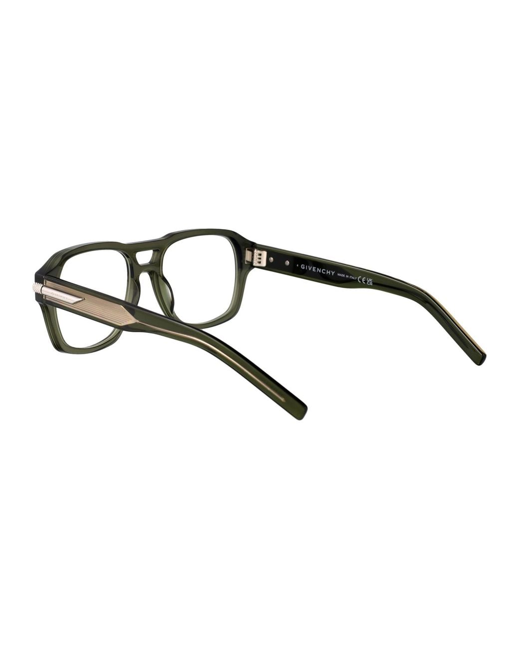 Givenchy Black Square-Frame Glasses for men