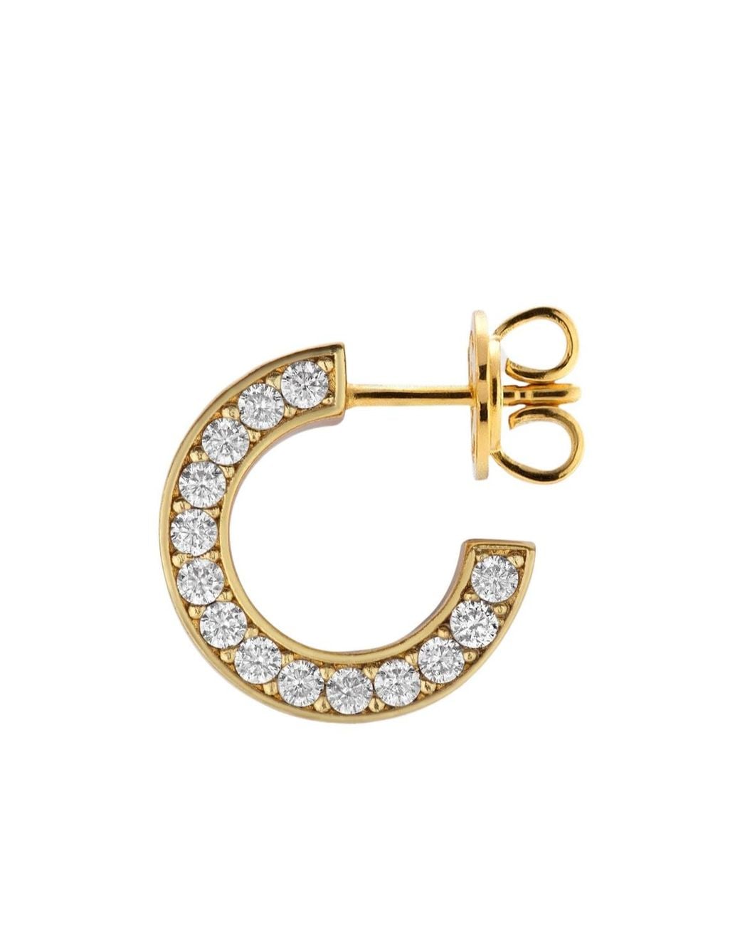 Gucci Metallic Trademark Earrings