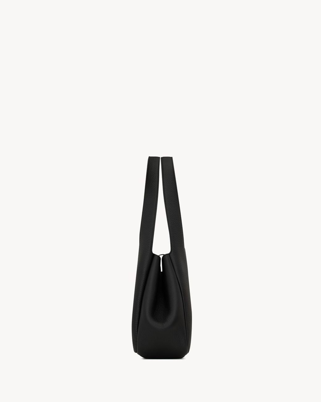 Saint Laurent Black Cabas Medium Tote Bag