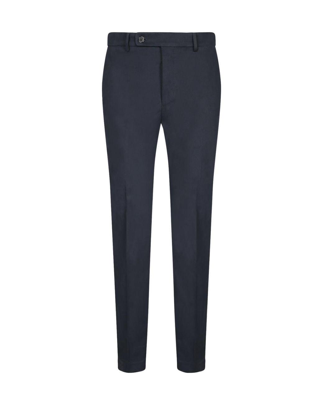 Incotex Blue Tapered Wool Pants for men