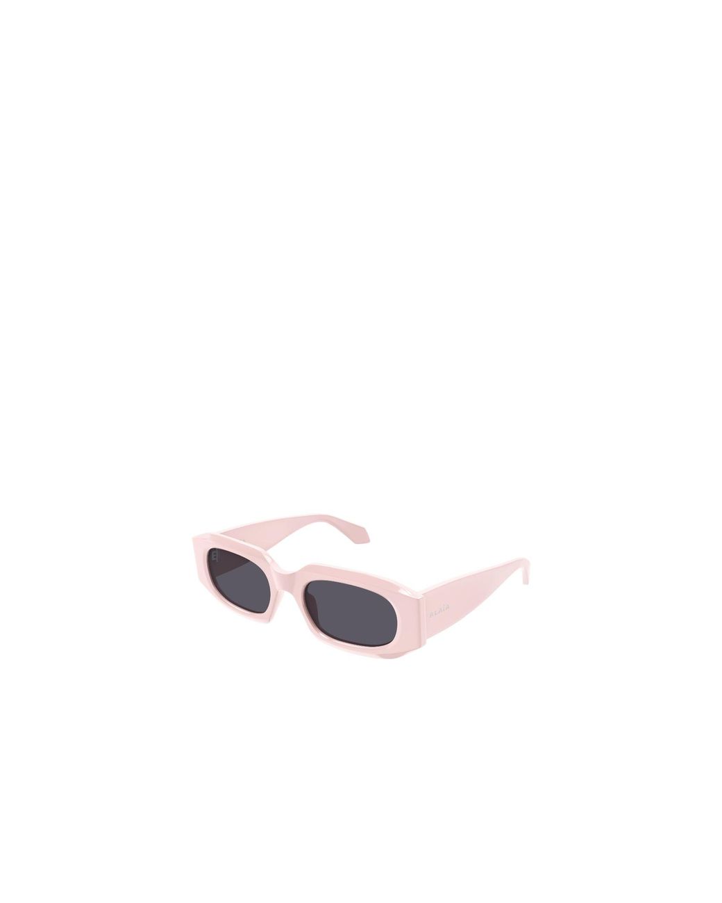 Alaïa White Alaïa Rectangular Frame Sunglasses