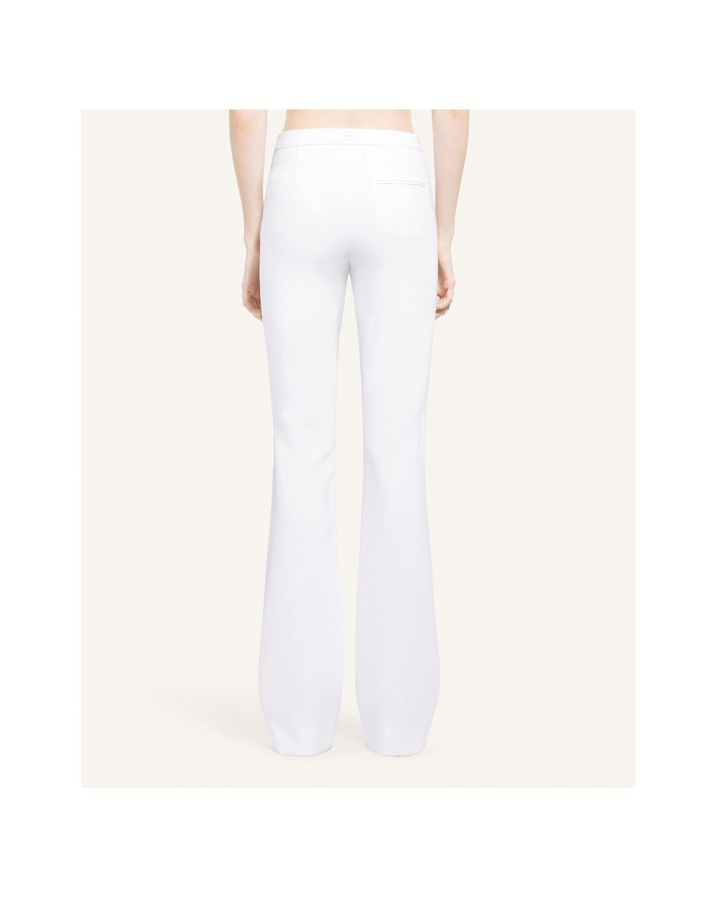 Courreges White Oblique Trousers
