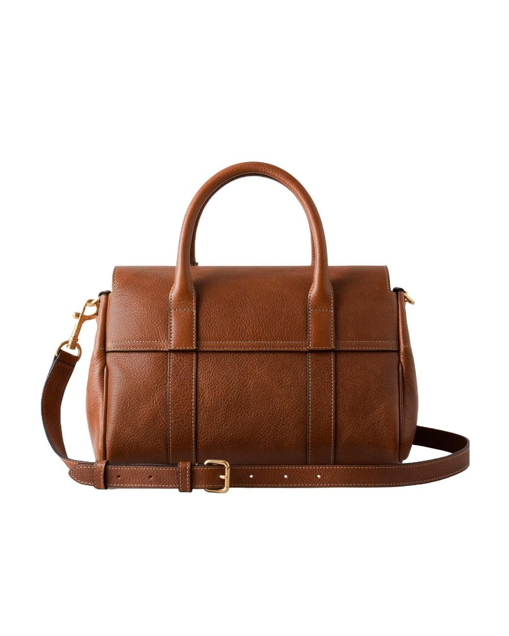 Mulberry Brown Bayswater Small Top Handle Bag