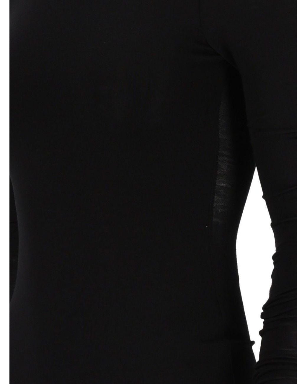 Al Duca D'aosta Black Long-Sleeved Turtleneck