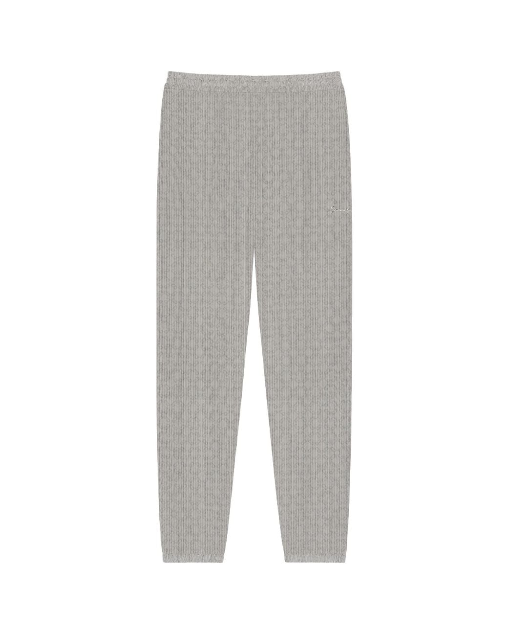 Givenchy Gray Monogrammed Elastic-Waist Jogger Pants for men