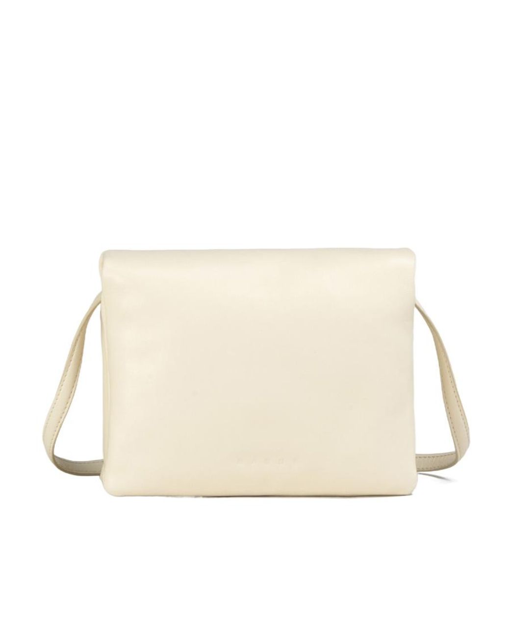 Marni Natural Prisma Foldover Top Pouch