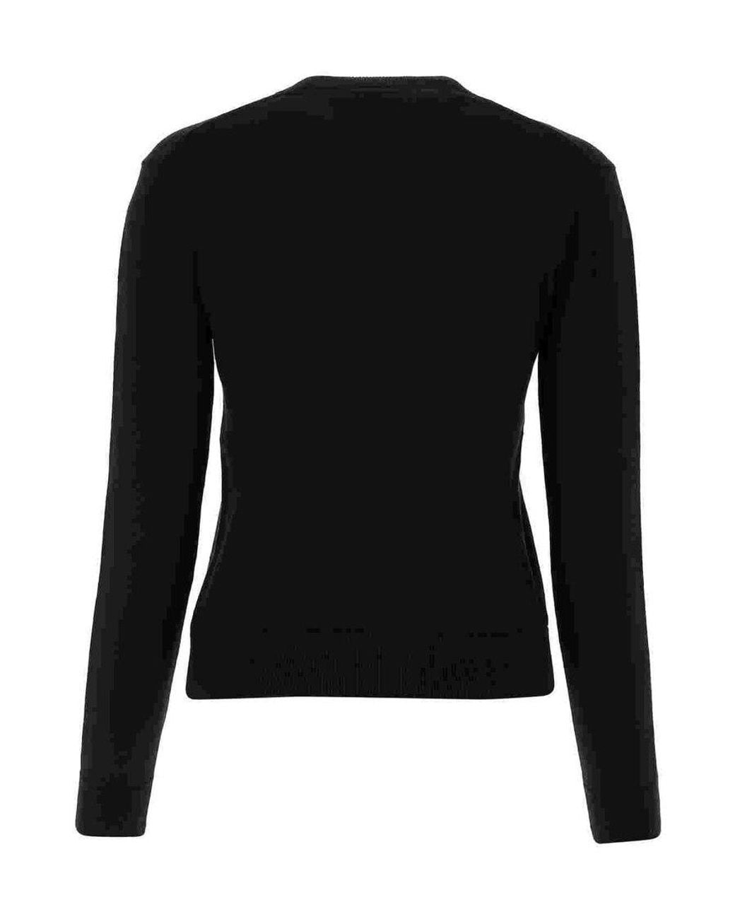 KENZO Black Tiger Crest Knit Jumper