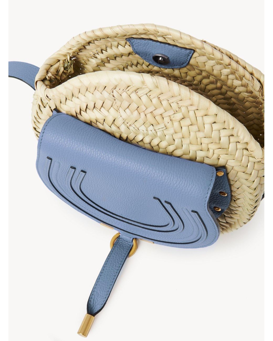Chloé Blue Marcie Crossbody Bag
