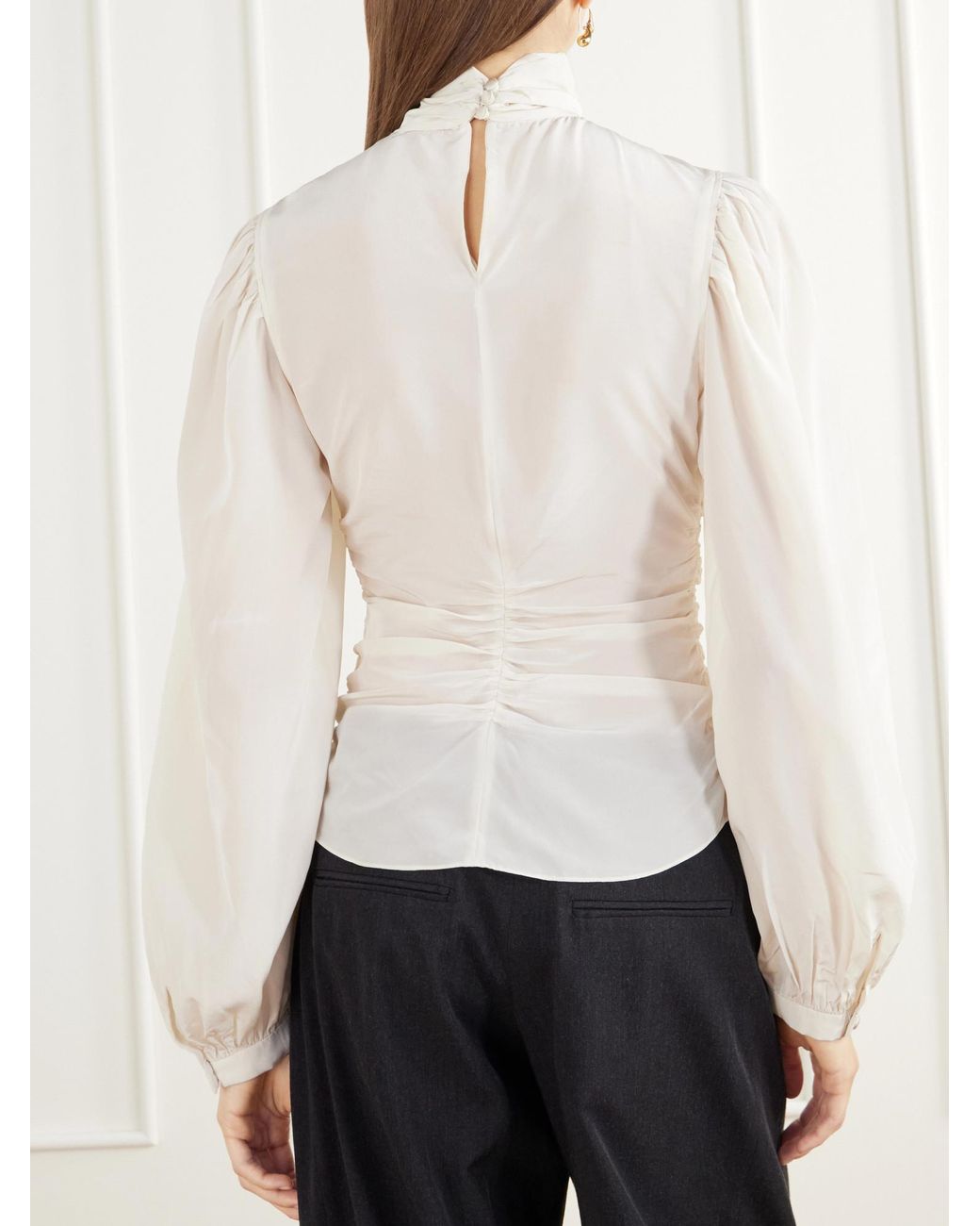 Isabel Marant Natural Long-Sleeved Cover-Up