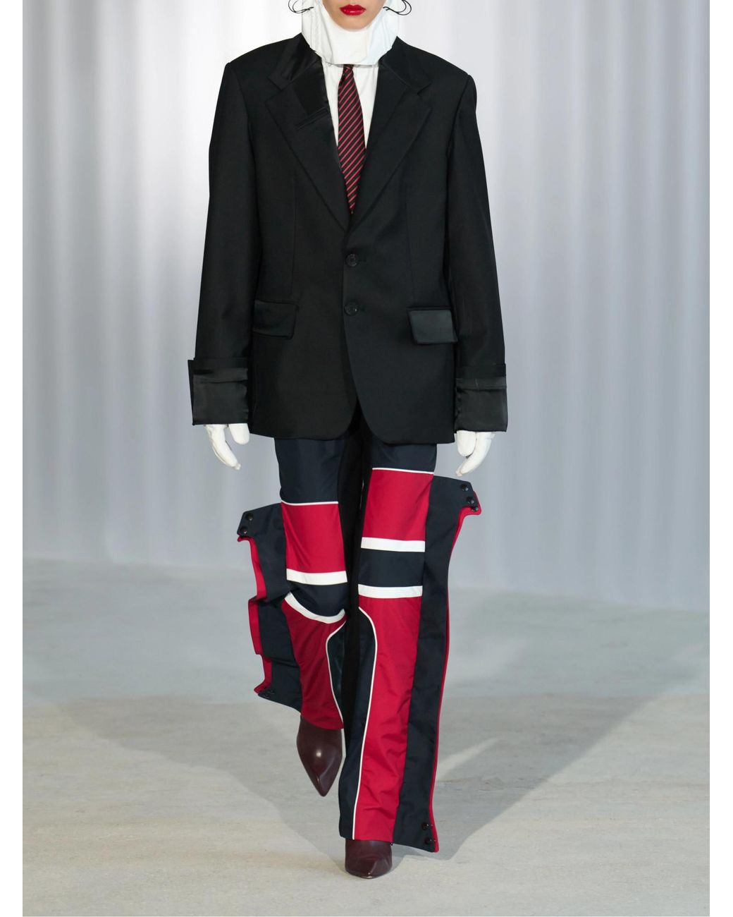 Jean Paul Gaultier Black Wool-Gabardine Blazer