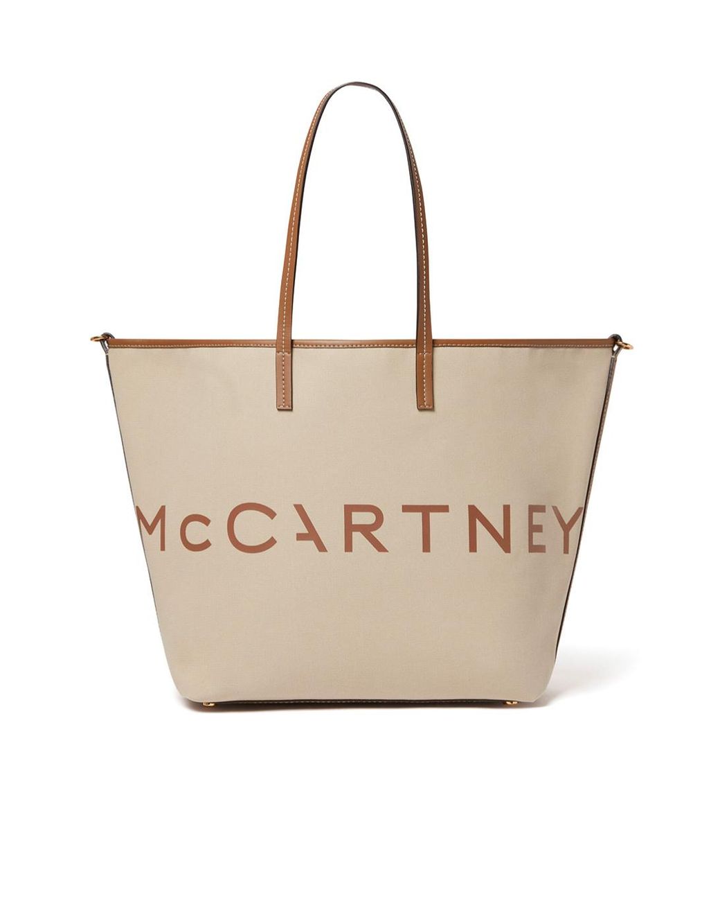 トートバッグ STELLA MCCARTNEY SMC Bananatex' large shopping bag Stella McCartney Smc Bananatex Large Tote Bag in Natural | Lyst