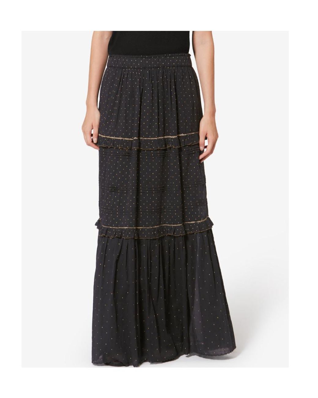 Isabel Marant Black Isabel Marant Étoile Volodia Skirt