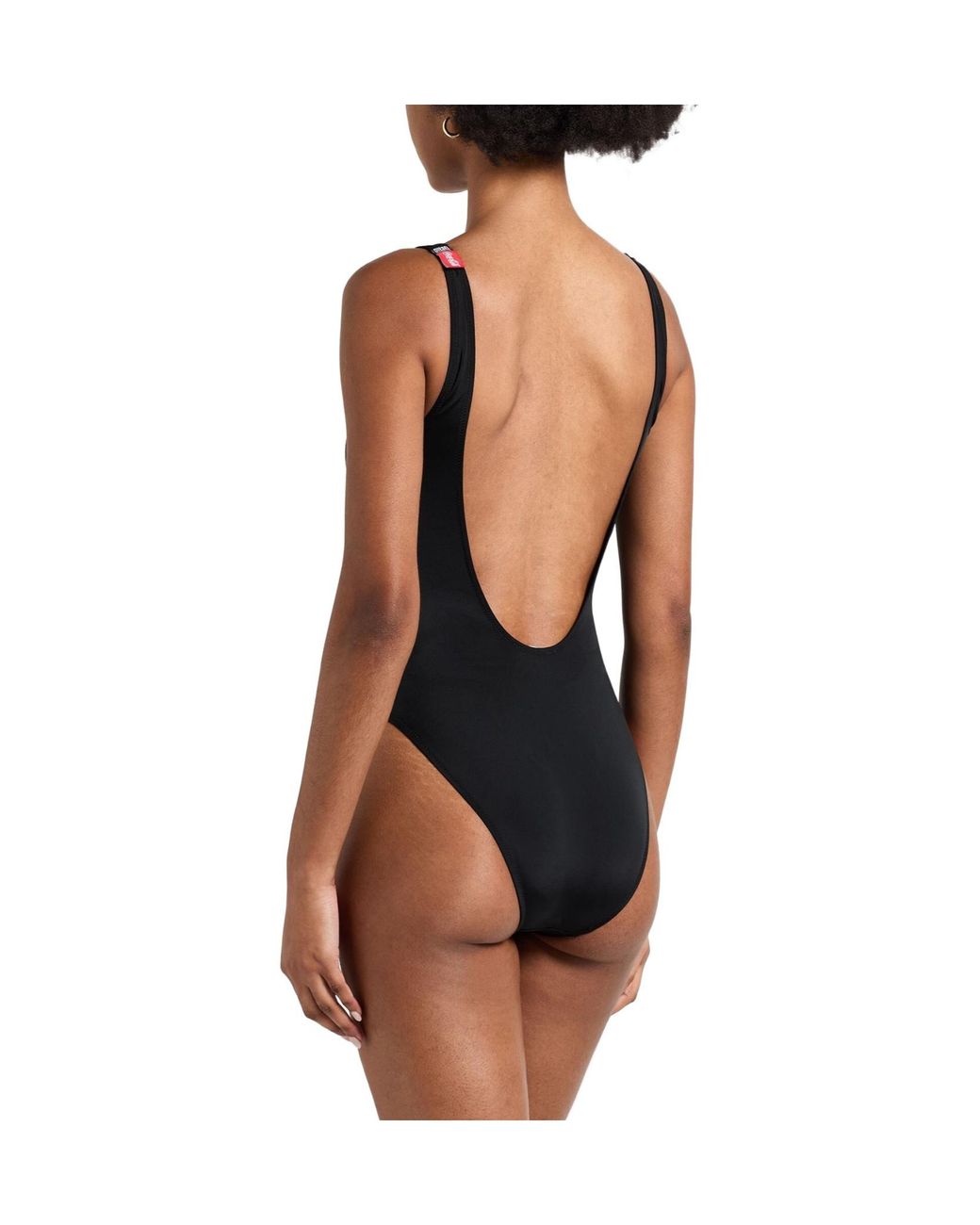 DIESEL Black Printed Swimsuit