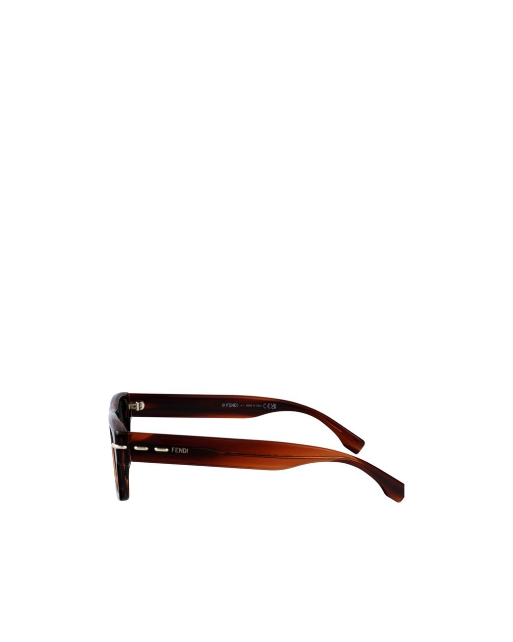 Fendi Multicolor Eyewear Rectangular Frame Sunglasses for men