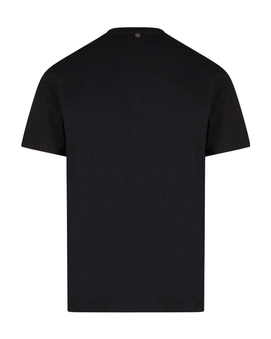 Neil Barrett Black Thunderbolt-Print Cotton T-Shirt for men
