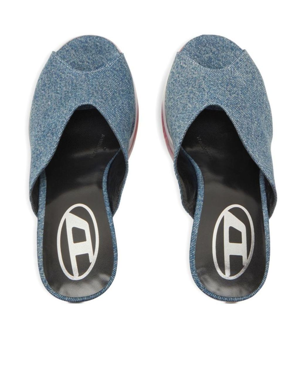 DIESEL Blue D-Lake Platform Mules